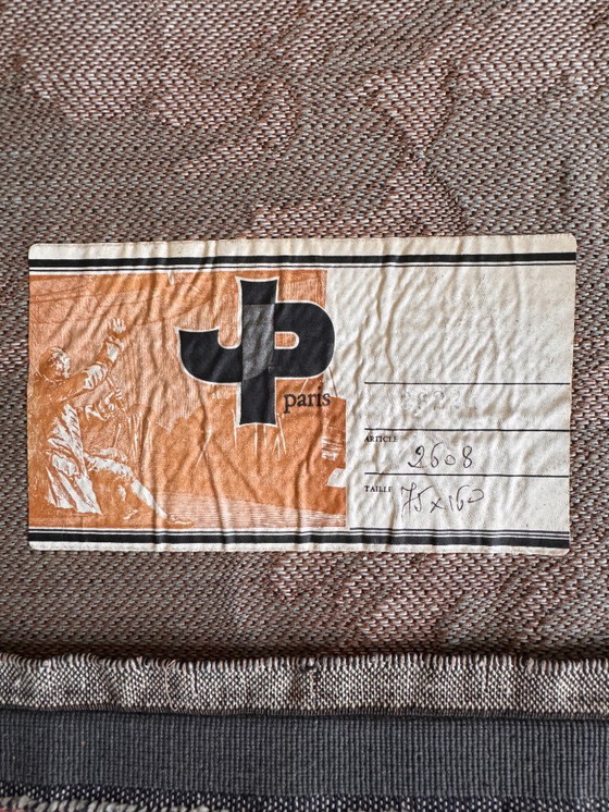 Image 1 of Arazzo da parete francese Point de Halluin - Jules Pansu - Scena di campagna in stile Aubusson