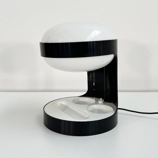 Schwarze Kd29 Tischleuchte von Joe Colombo für Kartell, 1960er Jahre