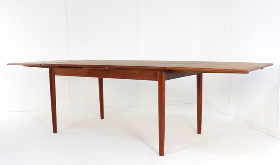 Image 1 of Danish Extendable Rectangular Dining Table 'Nymark' Vintage