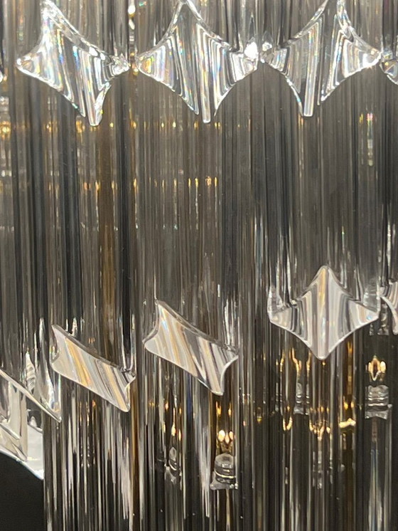 Image 1 of Large waterfall floor lamp/floor lamp by Novaresi, Murano glass, Italy, 1970s