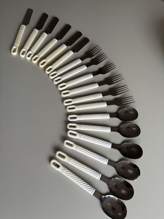 Image 1 of Vintage cutlery set 18-piece