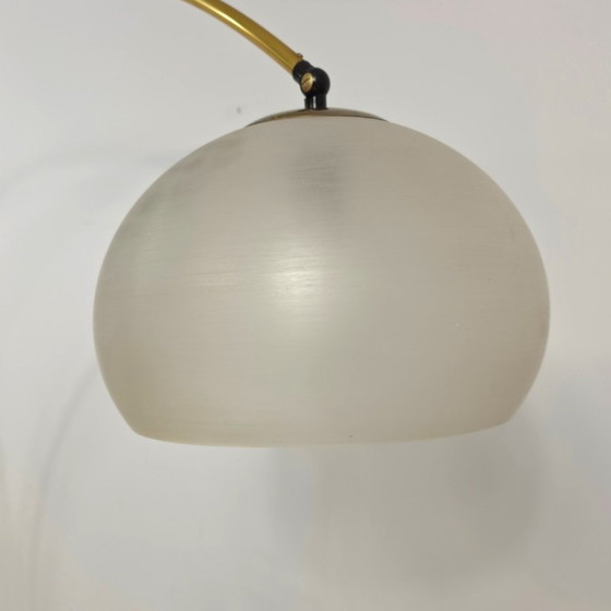 Image 1 of Bogenlampe Goffredo Reggiani für Guzzini, italienisches Design der 70er Jahre