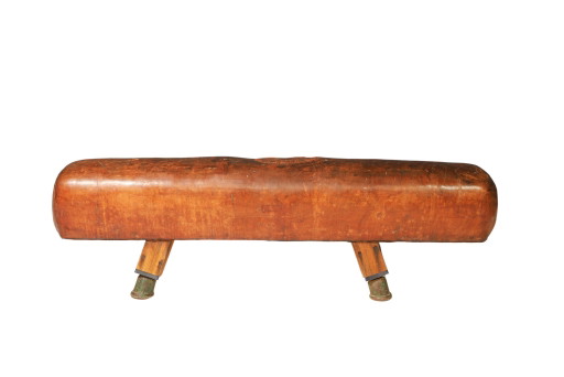 Gymnastik Leder Pommel Pferd Bank | 1920s