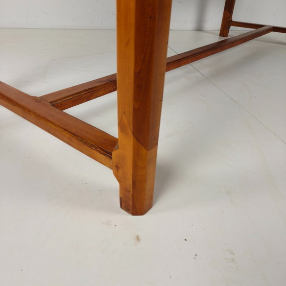 Image 1 of French farmhouse table from the late 19th century – fully restored