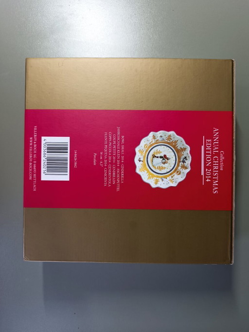 plato de coleccionista Villeroy & Boch, edición Annual Christmas Edition 2014