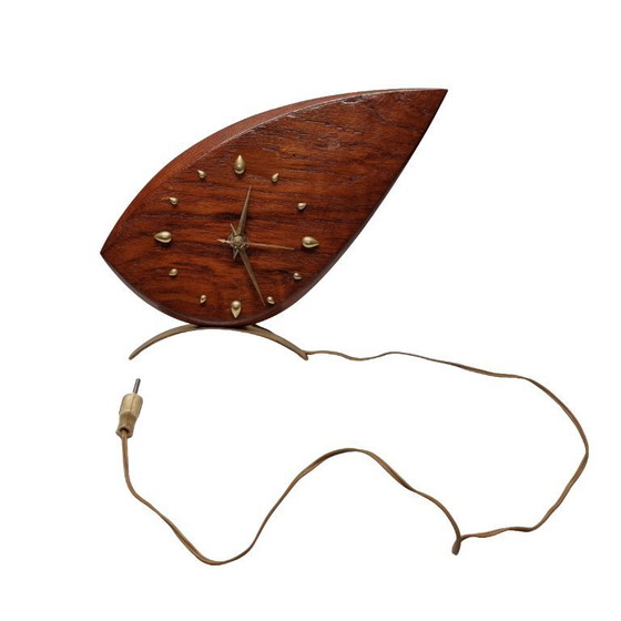 Image 1 of Mid Century electric clock Jacob Palmtag