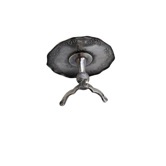 Image 1 of Mecedora y mesa en miniatura de plata Niekerk, 1979