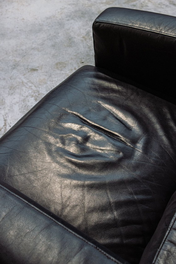 Image 1 of vintage 1980s original cassina Lc3 grand confort 1 seater