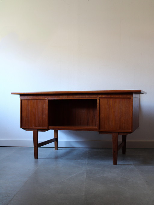 Vintage Danish teak desk