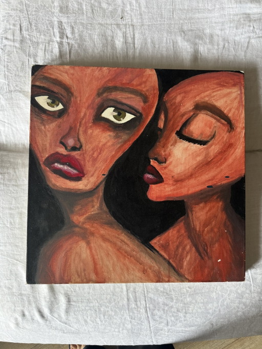 Expressive Painting – schilderijen tekeningen, Canvas