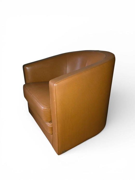 Bournas Paris Club Chair in Camel Leather – Armchairs (photo 3 of 5)