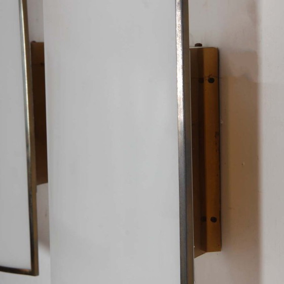 Image 1 of Coppia di applique di Michel Boyer per Verre Lumière, 1978