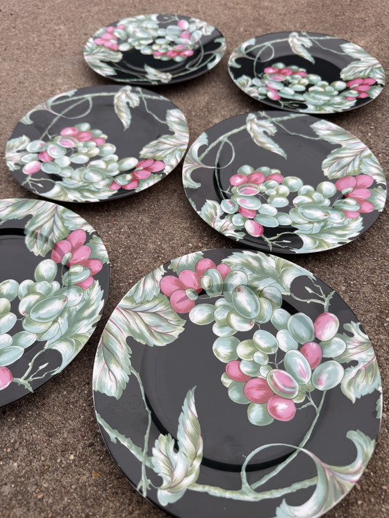 Image 1 of Teller der Serie „Ernte“ von Patrick Frey, 1980er Jahre