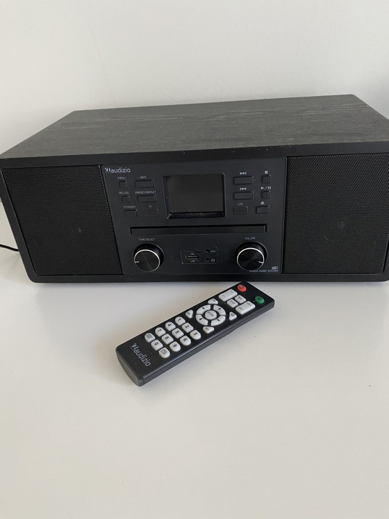 Image 1 of Audizio Avola all-in-one radio internet with CD player DAB FM Bluetooth black