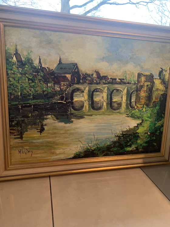 Image 1 of Acryl schilderij 