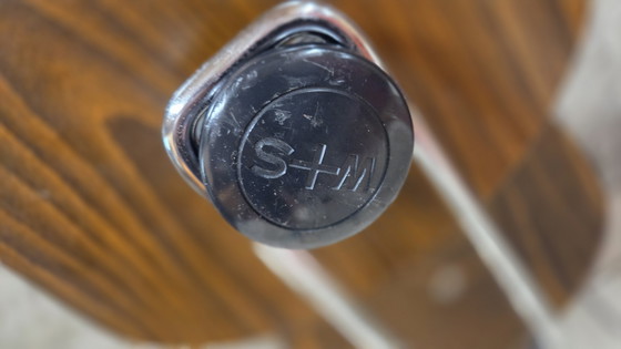 Image 1 of Een paar SE 68 orkeststoelen van Egon Eiermann voor Wilde + Spieth, Duitsland, jaren 70.