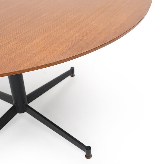 Image 1 of Round table with teak top, 1950s