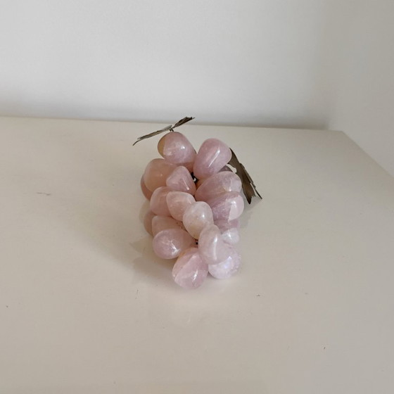 Image 1 of RAISINS DÉCORATIFS EN QUARTZ ROSE