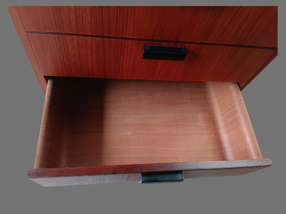 Cees Braakman for Pastoe Teak Secretaire, 1950s, Storage cabinet, Wood, Brown (photo 6 of 6)