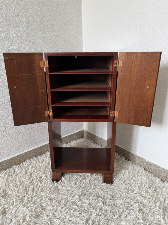 Image 1 of Mueble porta discos de vinilo Art Déco