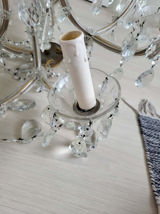 Image 1 of Grande lampadario di cristallo