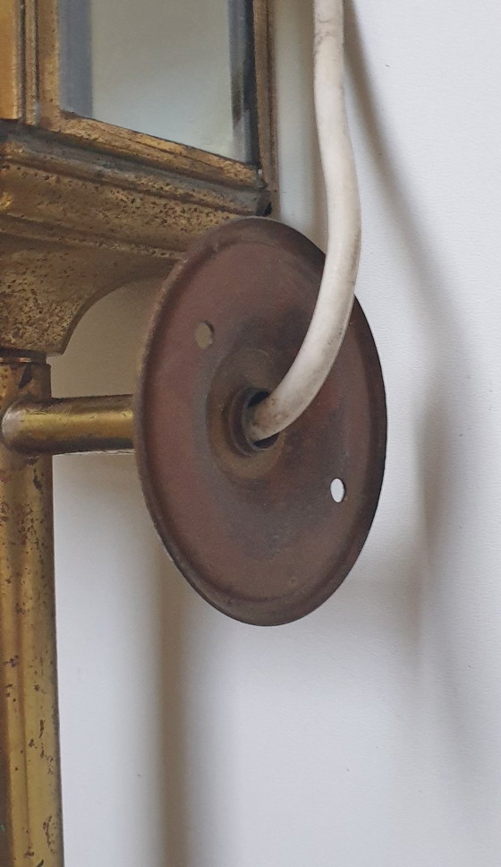 2 lanterne antiche lampade da carrozza lampade da esterno – Applique, Ottone (photo 15 of 27)