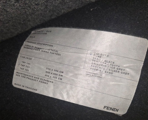 Image 1 of 4x4 meter fendi vloerkleed - kleur dune