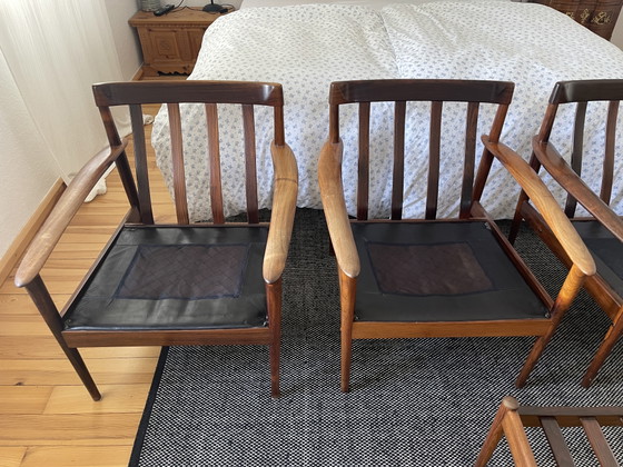 Image 1 of Rosewood lounge chair by Grete Jalk
