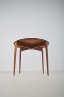 Tavolino in teak di Engholm e Willumsen per Fritz Hansen, anni '60