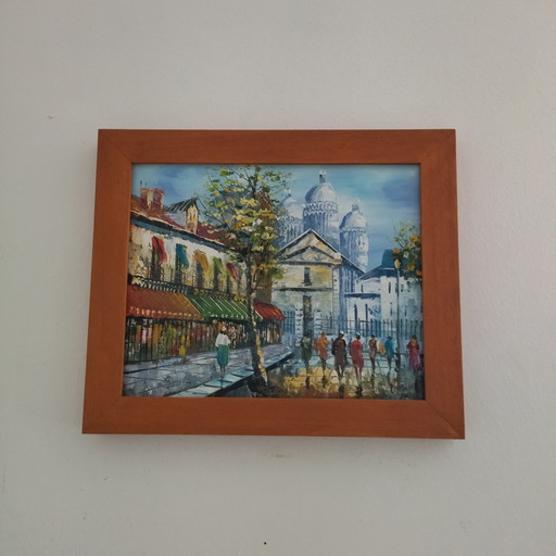 Painting of Montmartre