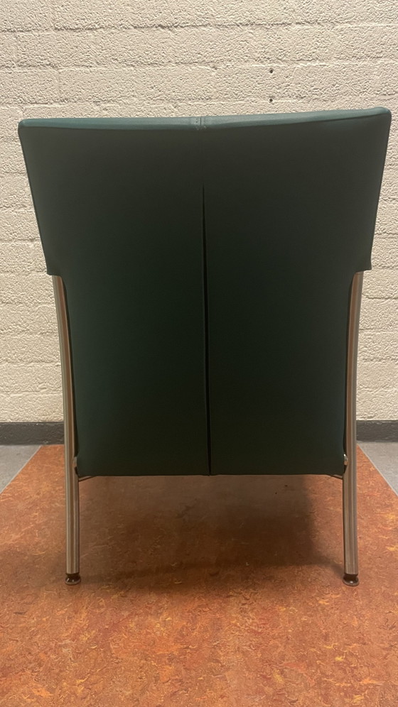Bert Plantagie, Class Fauteuil, Cuir et Acier Inoxydable, Modèle d'Exposition – rvs, Leather (photo 6 of 12)