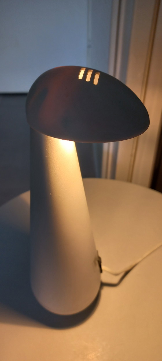 Vintage Postmodern "Penguin" Table Lamp Massive Belgium 1990s – Metal, Plastic (photo 8 of 8)