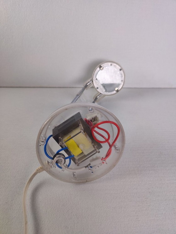 Image 1 of IKEA Espressivo jaren 1990 telescopische bureaulamp, transparant