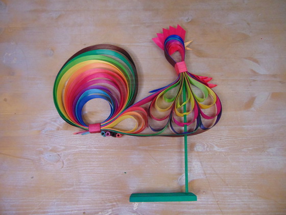 Image 1 of Grilles décoratives, faites à la main (bois de placage)