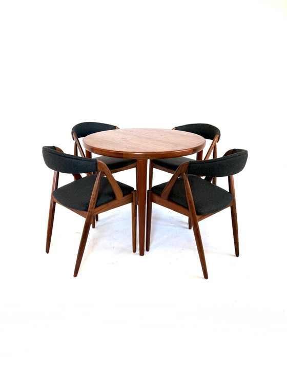 Image 1 of Vintage extendable Danish dining table, VV Møbler ‘60
