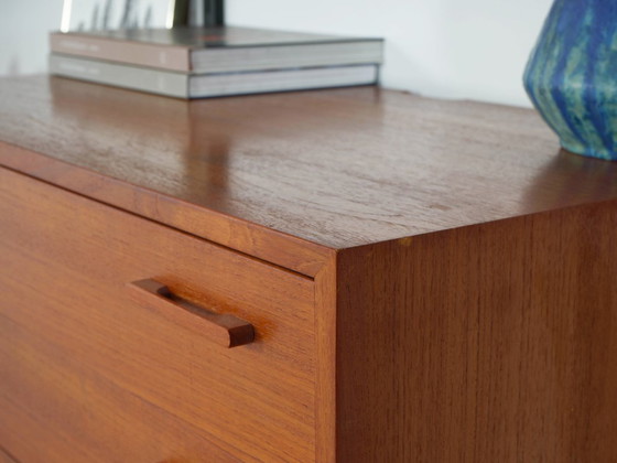 Modulaire stellingen van Kai Kristiansen, teakfineer met zwarte wandrails, Denemarken, jaren 60. (photo 14 of 31)