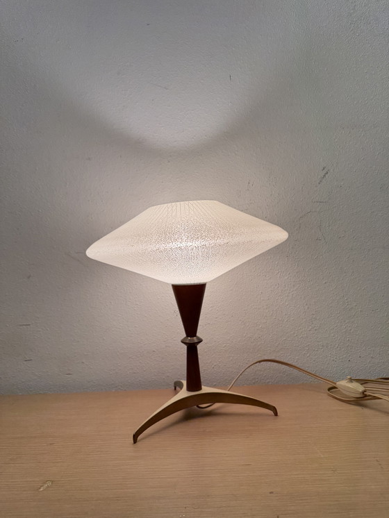 Image 1 of Vintage Tripod Tafellamp jaren 50