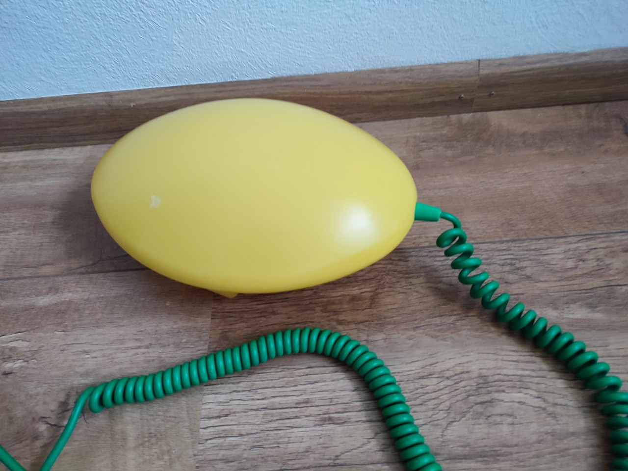 Lampada retrò Ikea Löv Vintage Ufo Giallo Verde
