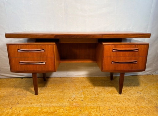 Mid-Century Retro Vintage Teak Desk / Dressing Table by G Plan – Fresco Range 1960. Designed by Victor Wilkins • Afromosia Edge