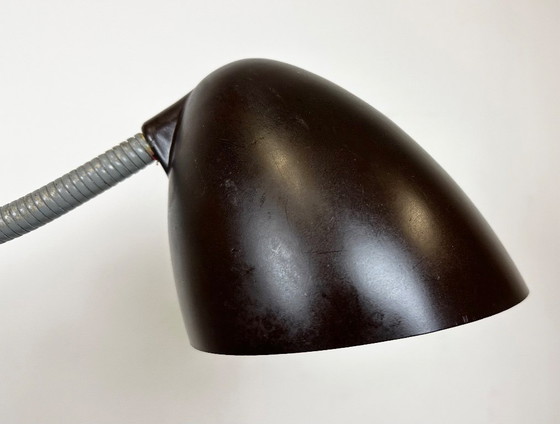 Image 1 of Grey Industrial Scissor Wall Lamp from Elektroinstala, 1960s