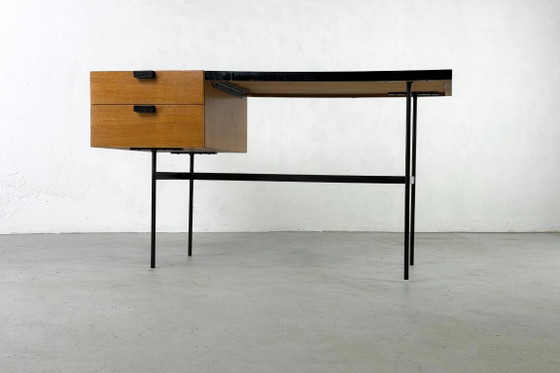 Scrivania da ufficio CM141 di Pierre Paulin per Thonet - anni '50 – Scrivanie, Wood (photo 6 of 9)