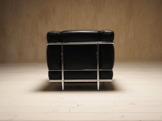 Image 1 of LC2 Clubfauteuil van Le Corbusier, Jeanneret, Perriand voor Cassina