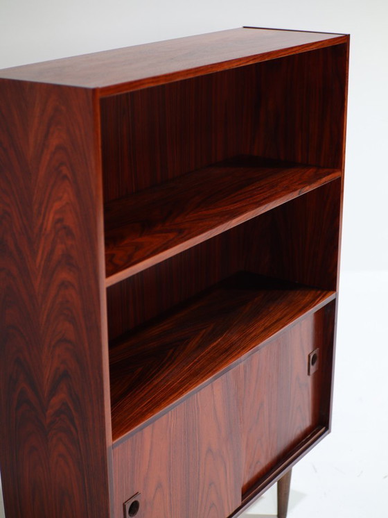 Image 1 of Bibliothèque à portes en palissandre, style danois vintage