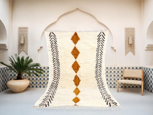 Traditionelle marokkanische Teppiche in Leinenoptik, 200 x 150 cm
