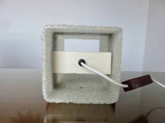 Image 1 of Par de lámparas colgantes escandinavas de plexiglás y teca, 1970