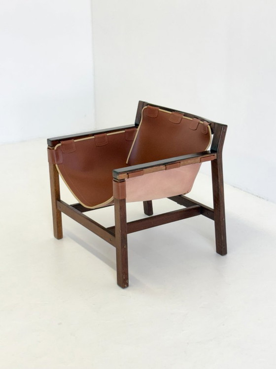 Fauteuils Safari Lounge de Carlo Hauner pour Forma – Wood, Leather (photo 16 of 19)
