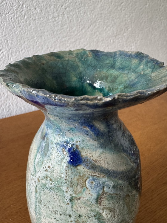 Image 1 of Vaso Raku vintage