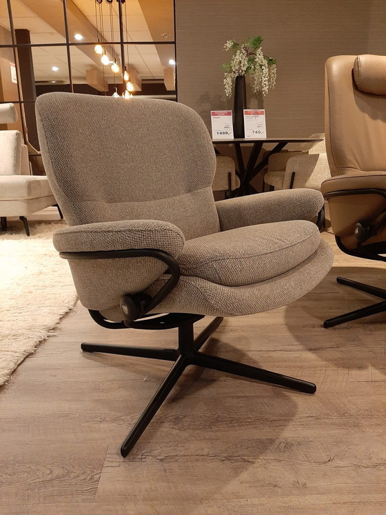 Poltrona Rome Cross – Stressless, Poltrone relax, Plastic, Textile (photo 2 of 5)