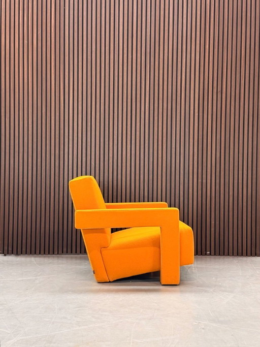 Cassina Utrecht fauteuil - Gerrit Thomas Rietveld - Oranje