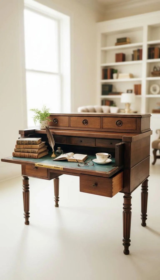 Graduated desk Louis Philippe period 19th century – Wood (photo 12 of 13)